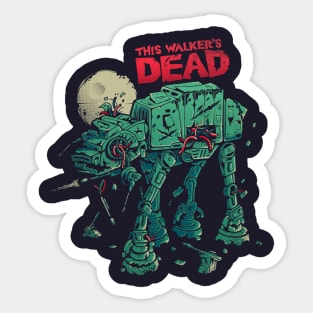 Walker's Dead V2 Sticker